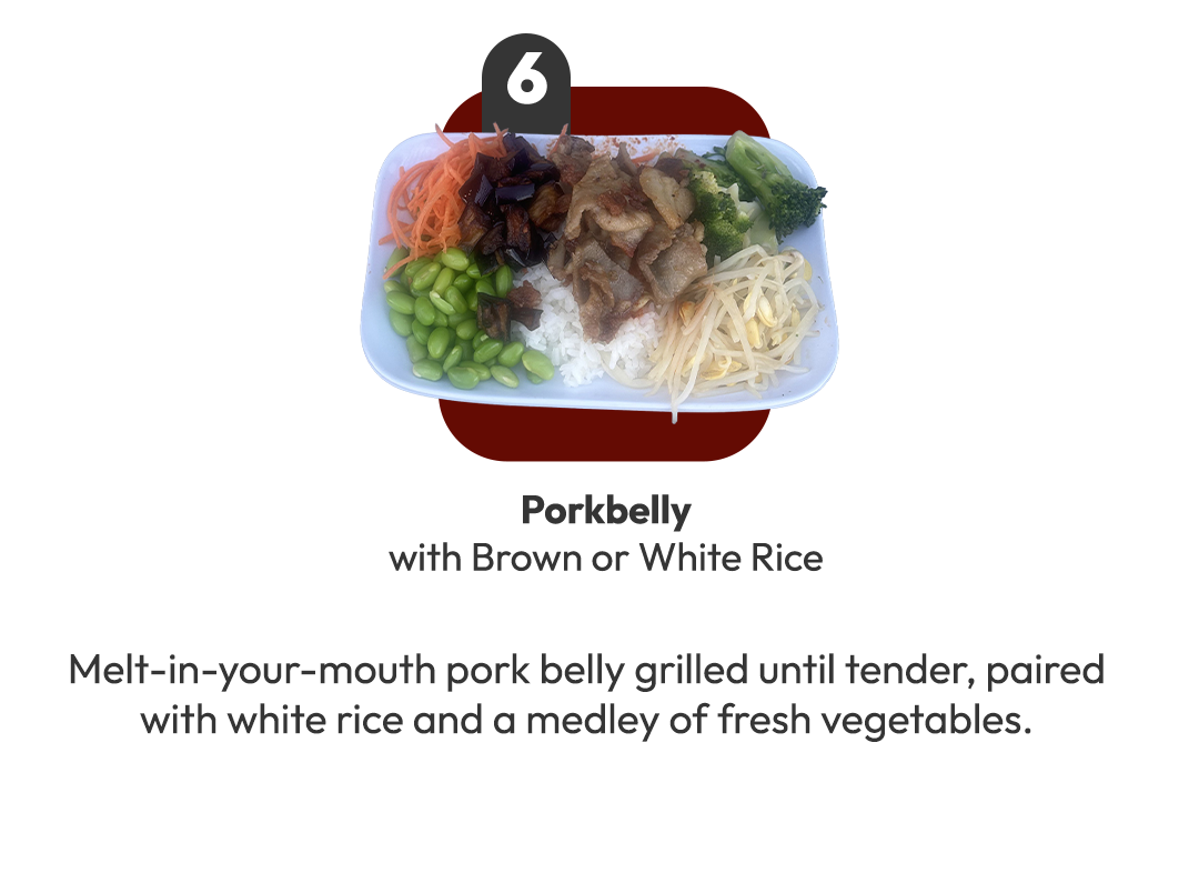 5 KOREAN MEALS PLAN
