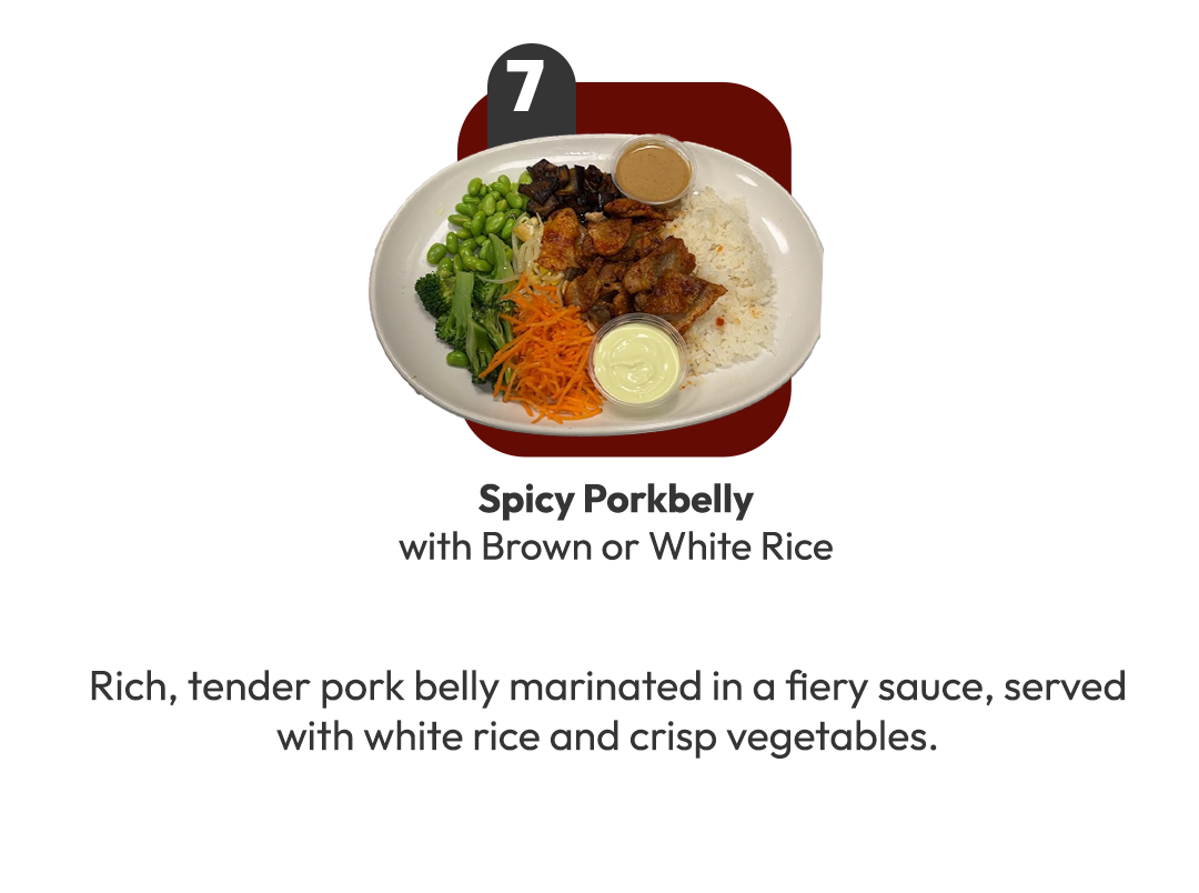 5 KOREAN MEALS PLAN